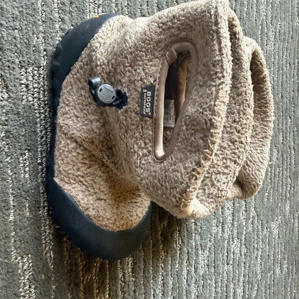 Bogs B-Moc tan fleece waterproof winter boot